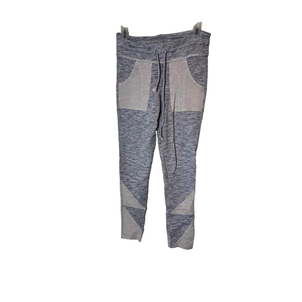 FP Movement Pants Womens‎ Medium Gray Colorblock Joggers Lounge Soft Athleisure